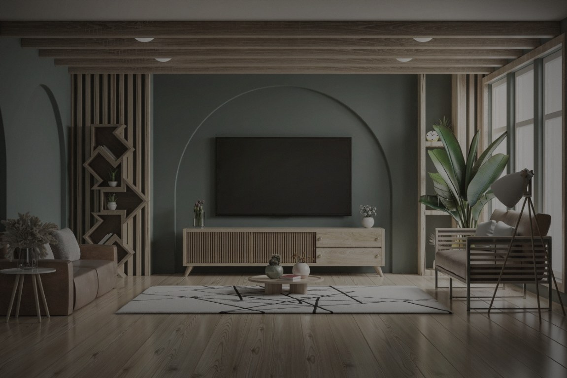 Entertainment Center - Before painting