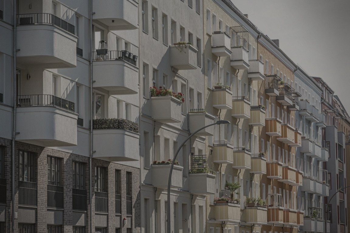 Apartment Complex - Before painting